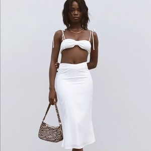 Princess Polly The Ava Set white